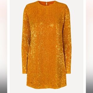 Stine Goya gold Odis dress